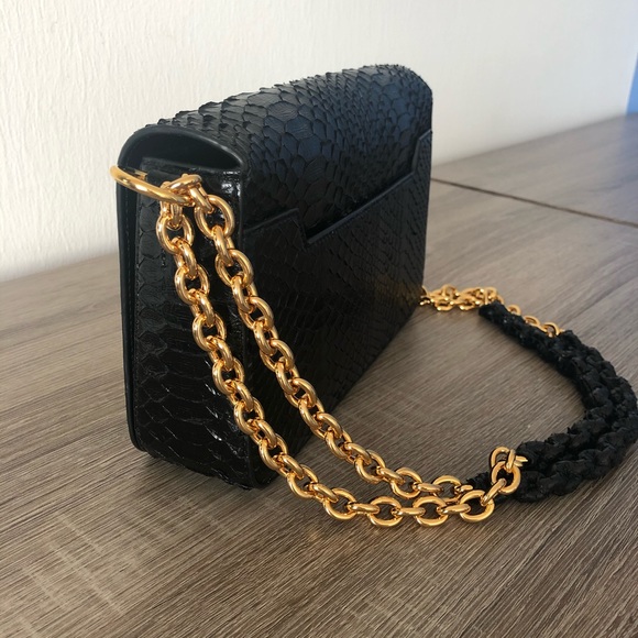 SOLD! Tom Ford Natalia Medium Python Leather Bag - Picture 10 of 16